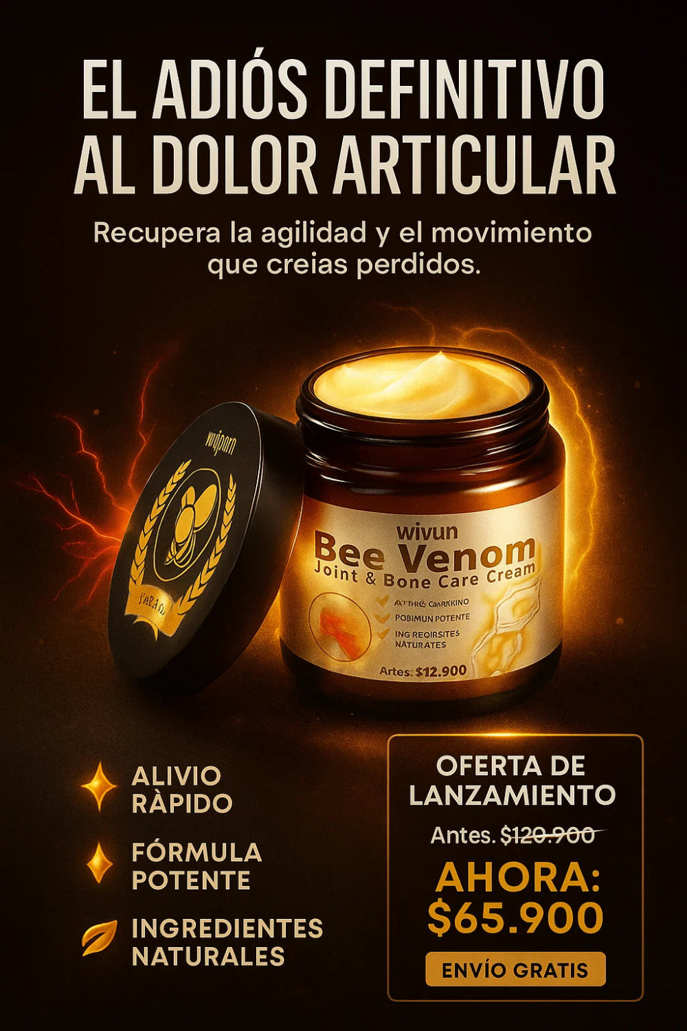 Bee Venom Crema Veneno De Abeja ®