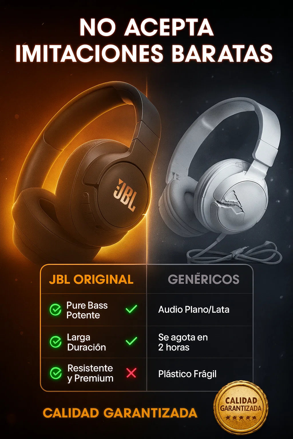 Audífonos Diadema JBL Tune 770 NC