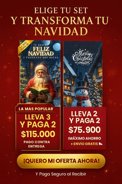 FORRO FUNDA PARA PUERTA NAVIDEÑA