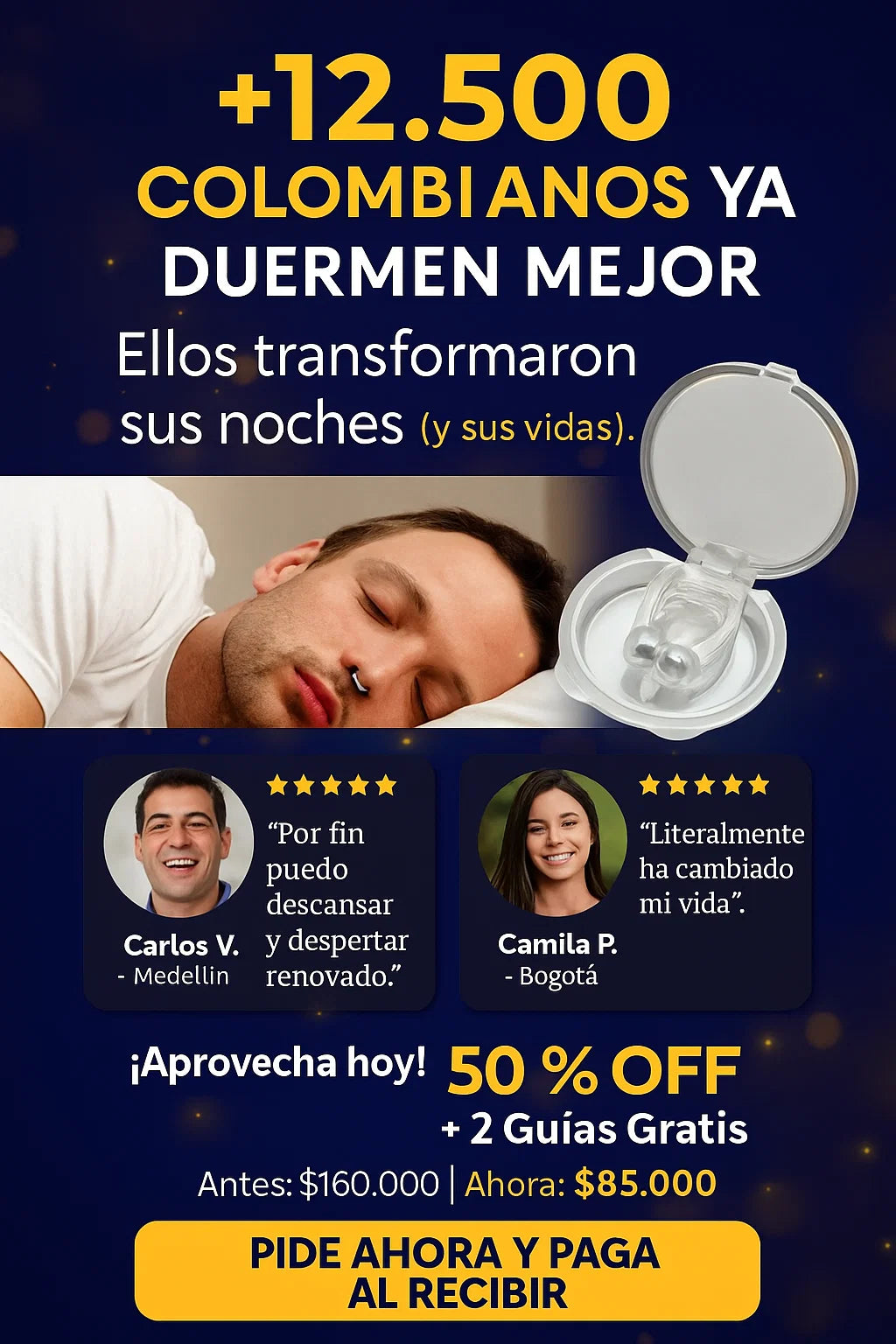 Antironquidos sueños plácidos