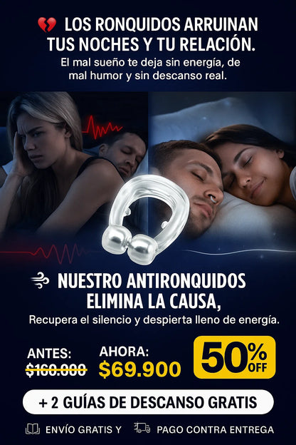 Antironquidos sueños plácidos